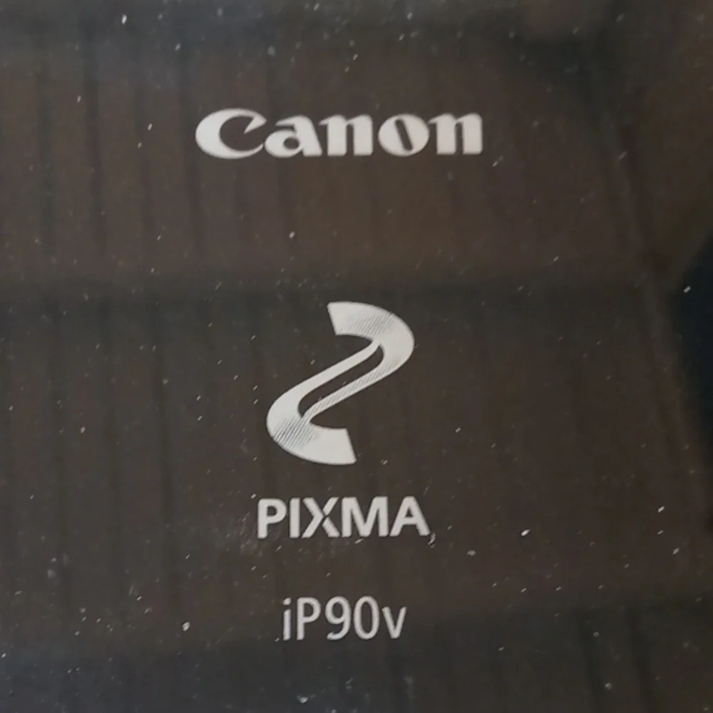 Canon PIXMA iP90v mini printer.